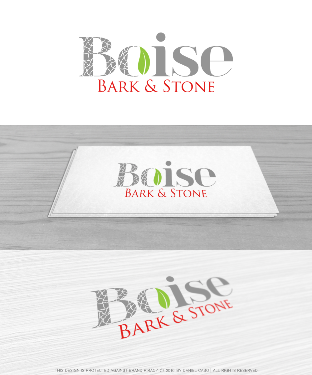 Logo-Design von Daniel Caso Design für Boise Bark and Stone | Design #9593353