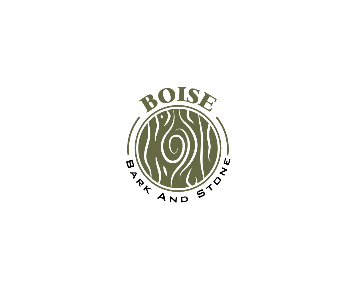 Logo Design by taufik_alrahman for Boise Bark and Stone | Design #9609520
