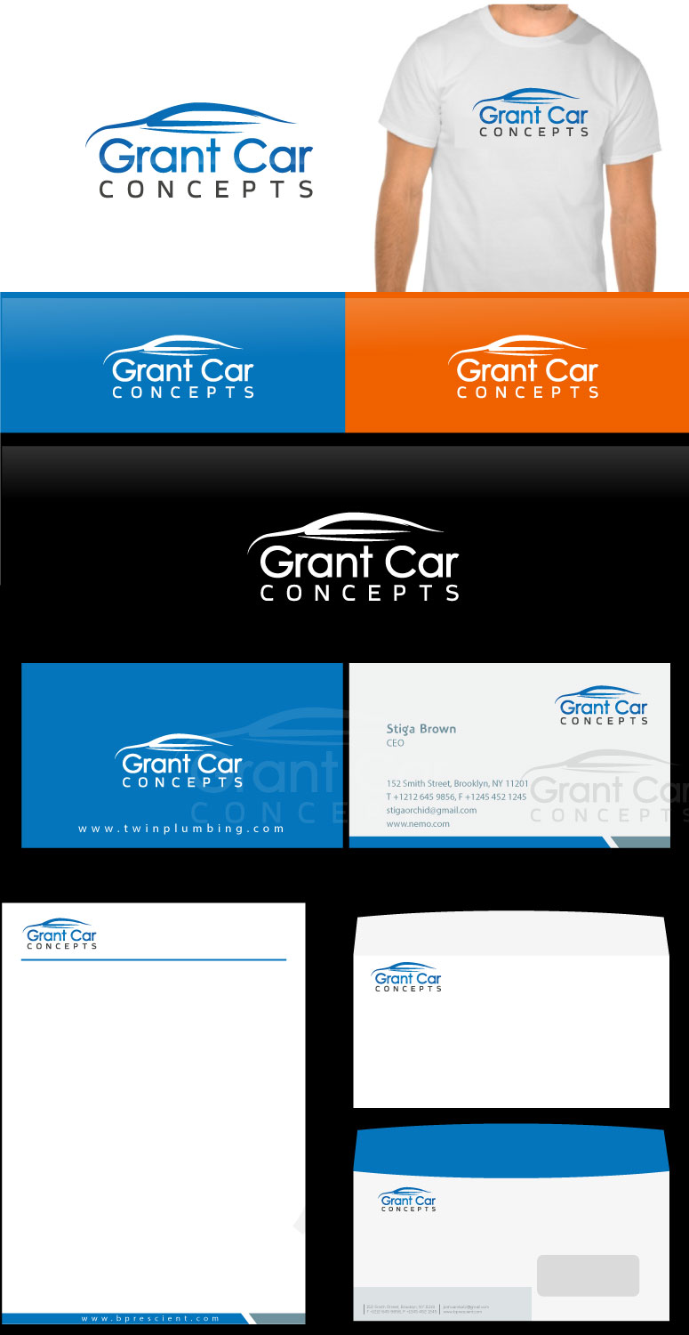 Logo Design by shohidul for Grant Car Concepts | Design #9750080