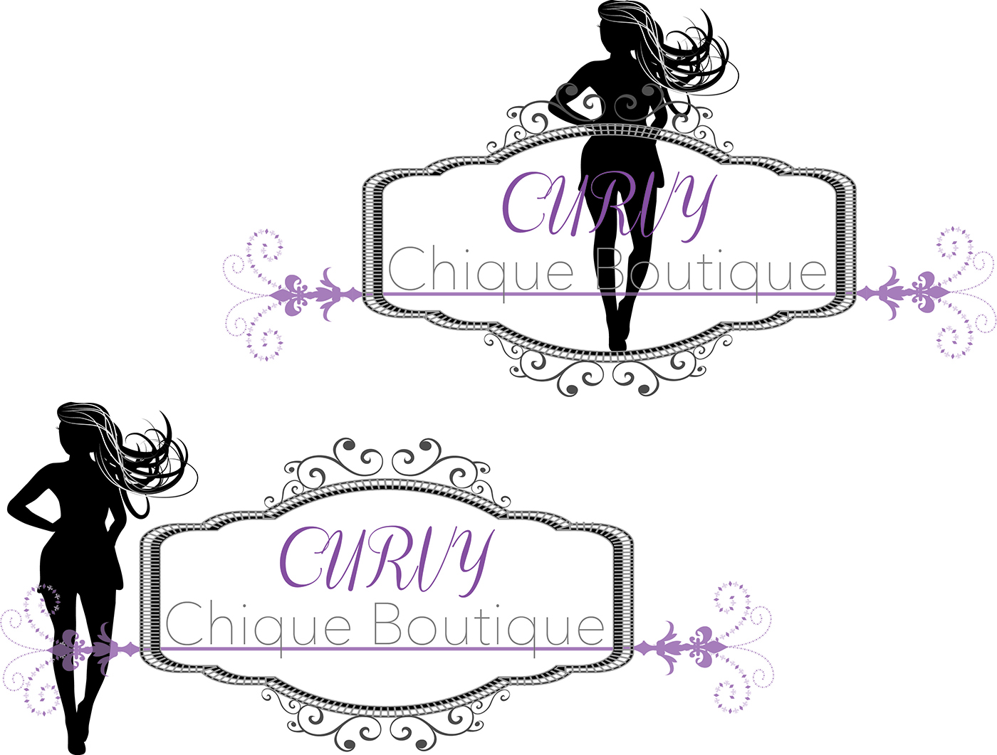 Logo Design by DLKlynn for Curvy Chique Boutique | Design #9761794