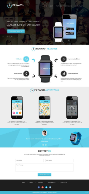 Web Design par pb pour Life Watch | Design : #9602959