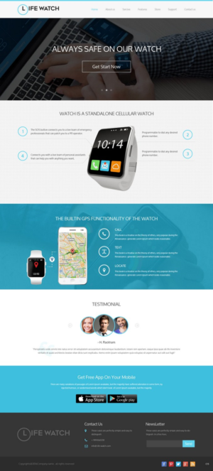 Web Design par pb pour Life Watch | Design : #9602960