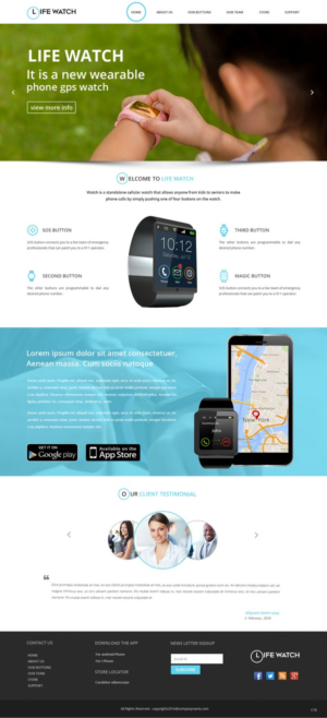 Web Design par pb pour Life Watch | Design : #9602967