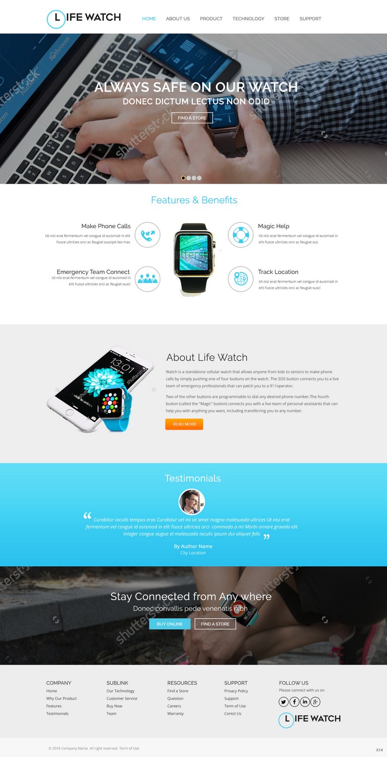Web Design par pb pour Life Watch | Design #9602984