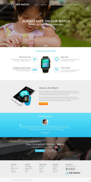 Web Design par pb pour Life Watch | Design : #9602988