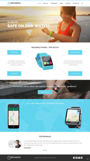 Web Design par pb pour Life Watch | Design : #9621720