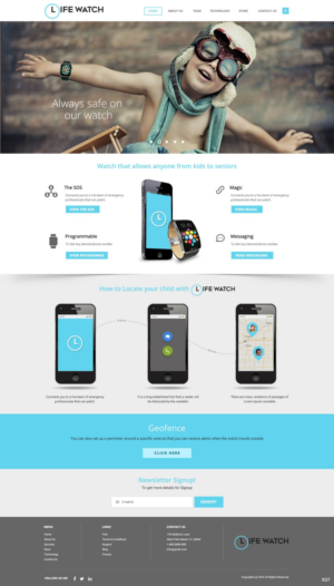 Web Design par pb pour Life Watch | Design : #9621723