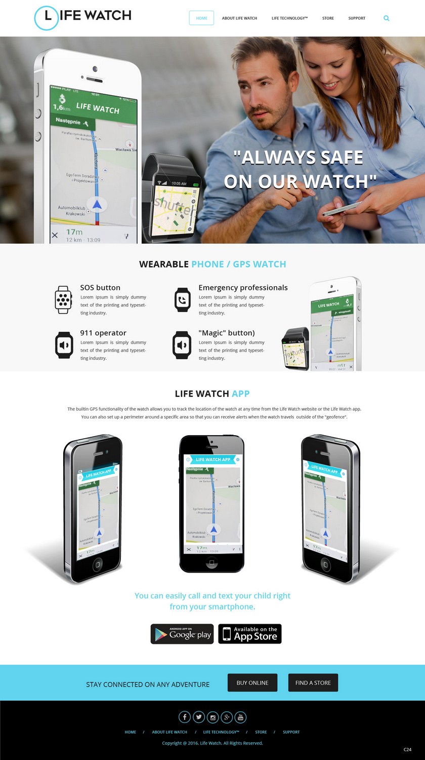Web Design par pb pour Life Watch | Design #9621748