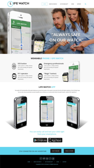 Web Design par pb pour Life Watch | Design : #9621748