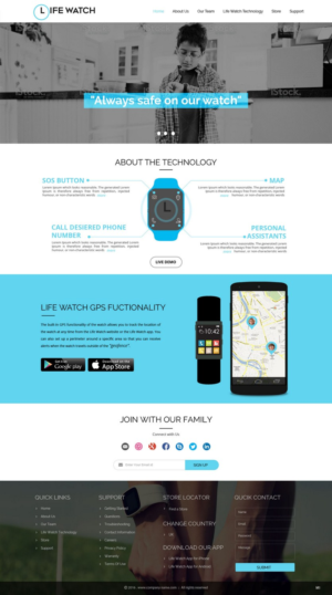 Web Design par pb pour Life Watch | Design : #9621766
