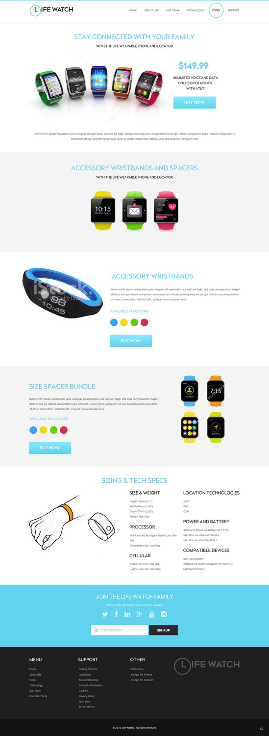 Web Design par pb pour Life Watch | Design #9830384