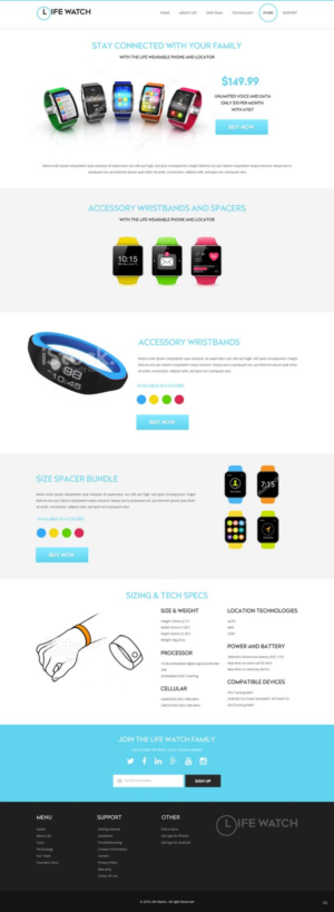 Web Design par pb pour Life Watch | Design : #9830384