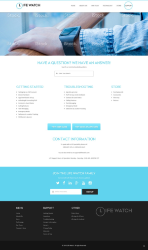 Web Design par pb pour Life Watch | Design : #9830386