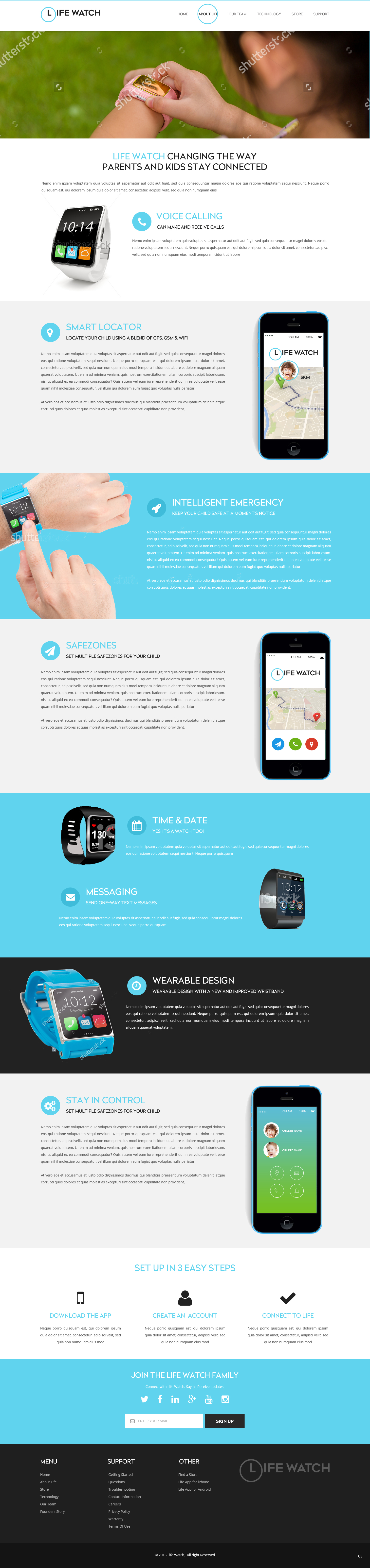 Web Design par pb pour Life Watch | Design #9830387