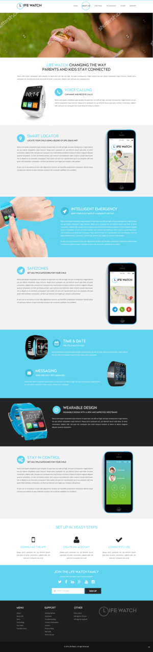 Web Design par pb pour Life Watch | Design : #9830387