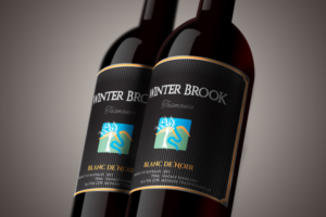 Label Design by Davorr for Winter Brook Vineyard | Design: #9624731