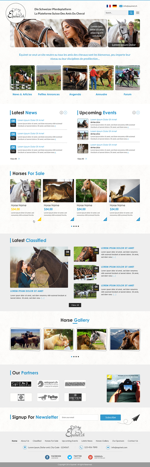 Web Design par Sbss pour Neurom | Design #11482987