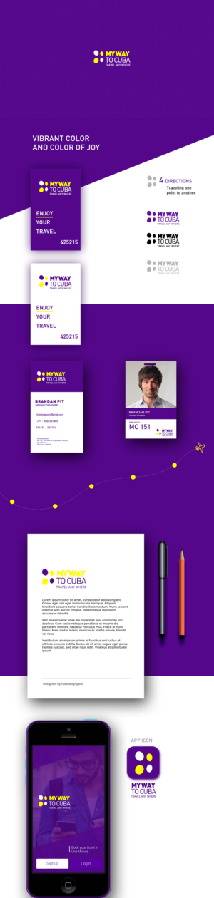 Logo Design by fueldesignyard for My Way to Cuba | Design: #9584269