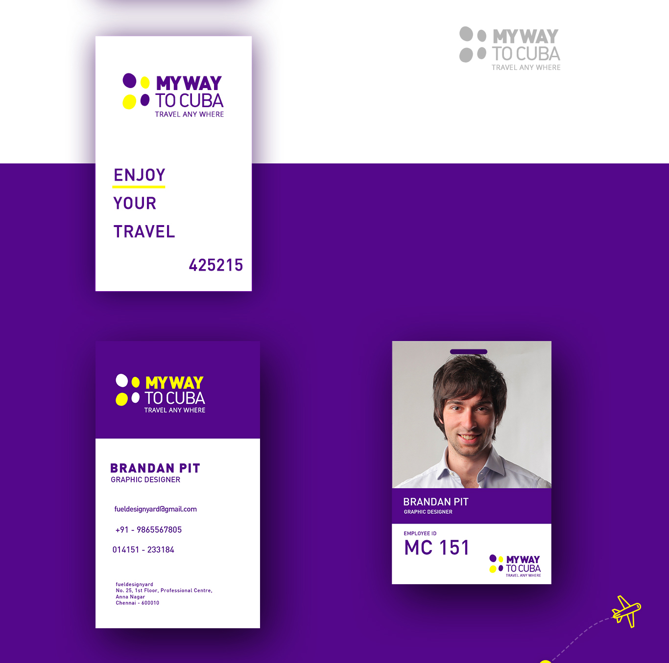 Logo Design by fueldesignyard for My Way to Cuba | Design #9584270