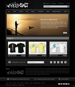 Web Design by pb for Y'alls Paws | Design: #2100532