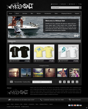 Web Design by pb for Y'alls Paws | Design: #2132133