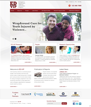 WordPress-Design von pb für Manitoba Institute of Child Health | Design: #2104526