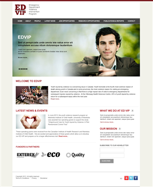 WordPress-Design von pb für Manitoba Institute of Child Health | Design: #2111152
