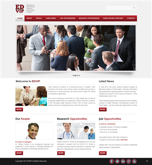 WordPress-Design von pb für Manitoba Institute of Child Health | Design: #2116216