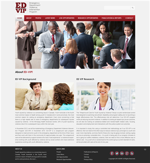 WordPress-Design von pb für Manitoba Institute of Child Health | Design: #2150030