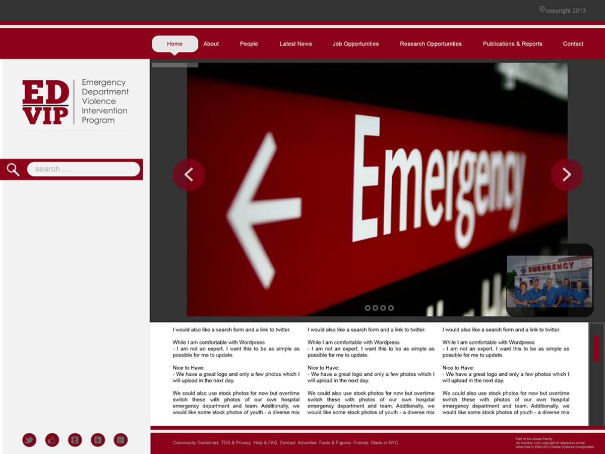 WordPress-Design von El Graphica für Manitoba Institute of Child Health | Design #2107562