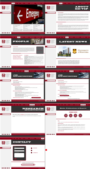 WordPress-Design von El Graphica für Manitoba Institute of Child Health | Design: #2108560