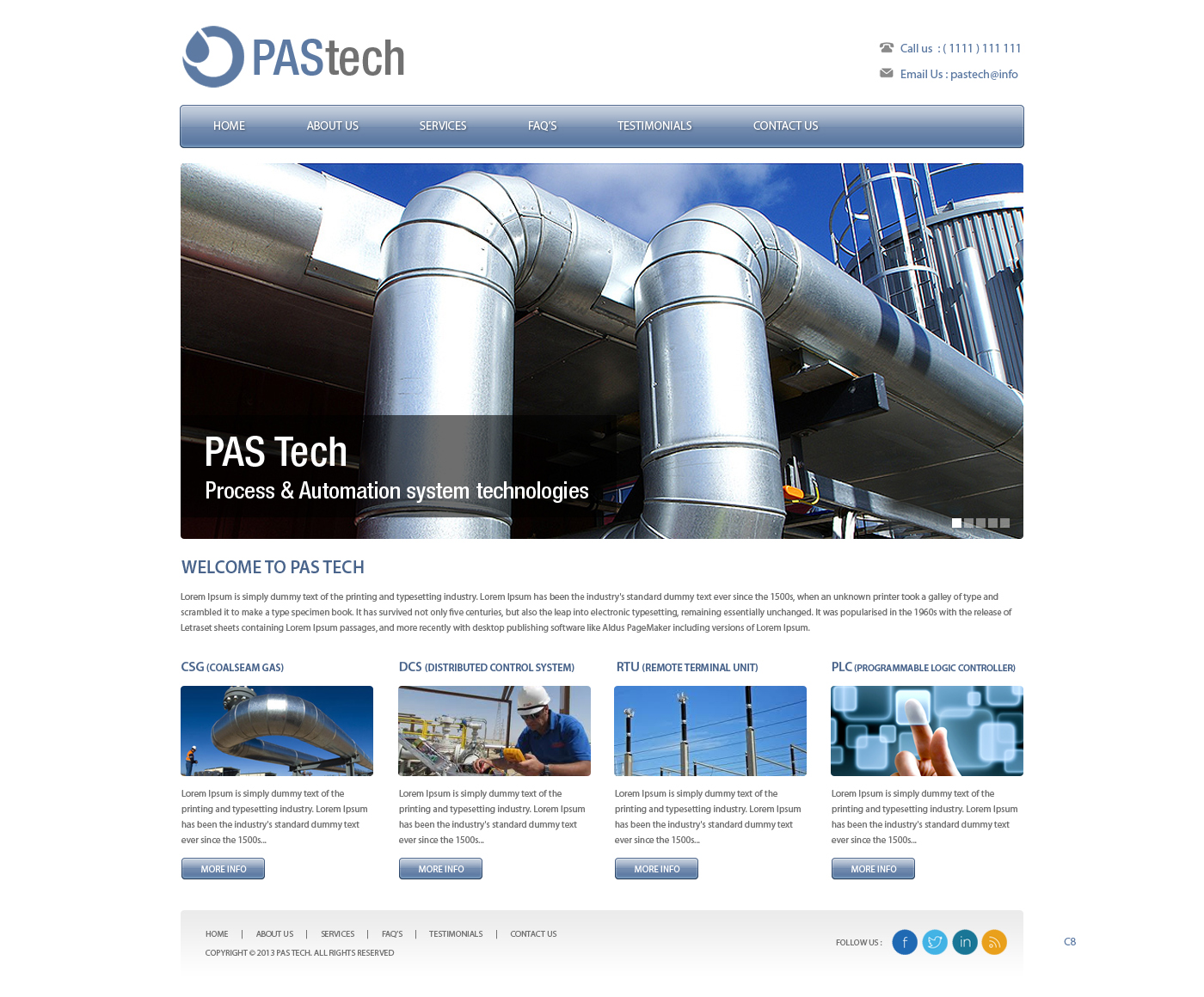 Web Design by pb for PAStech | Design #2111208