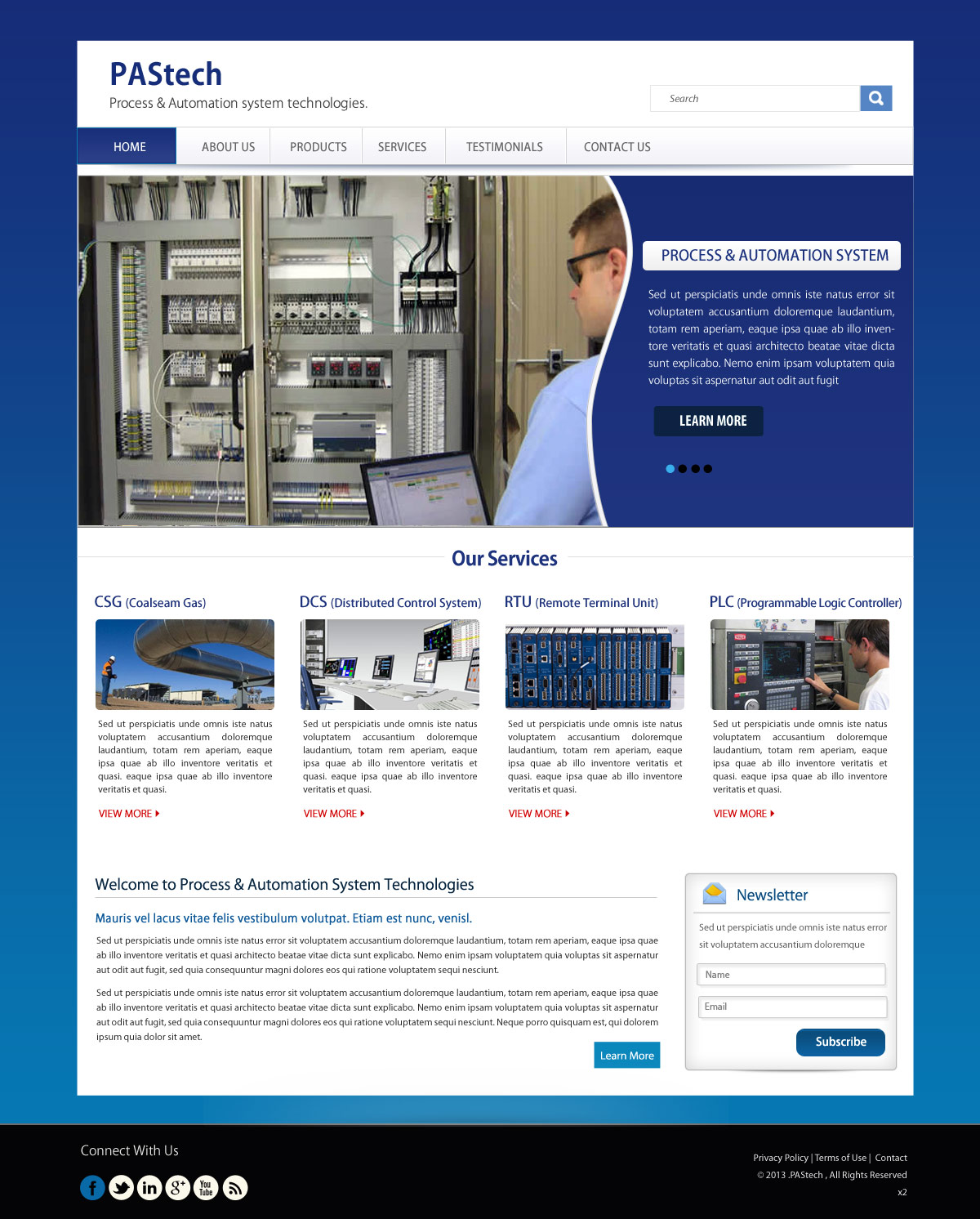 Web Design by pb for PAStech | Design #2116316