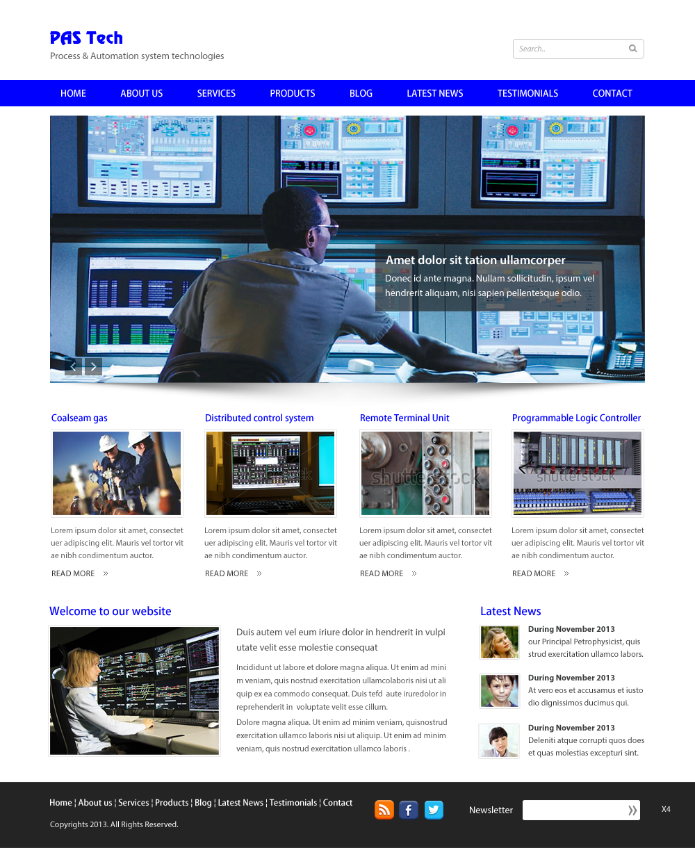 Web Design by pb for PAStech | Design #2121672