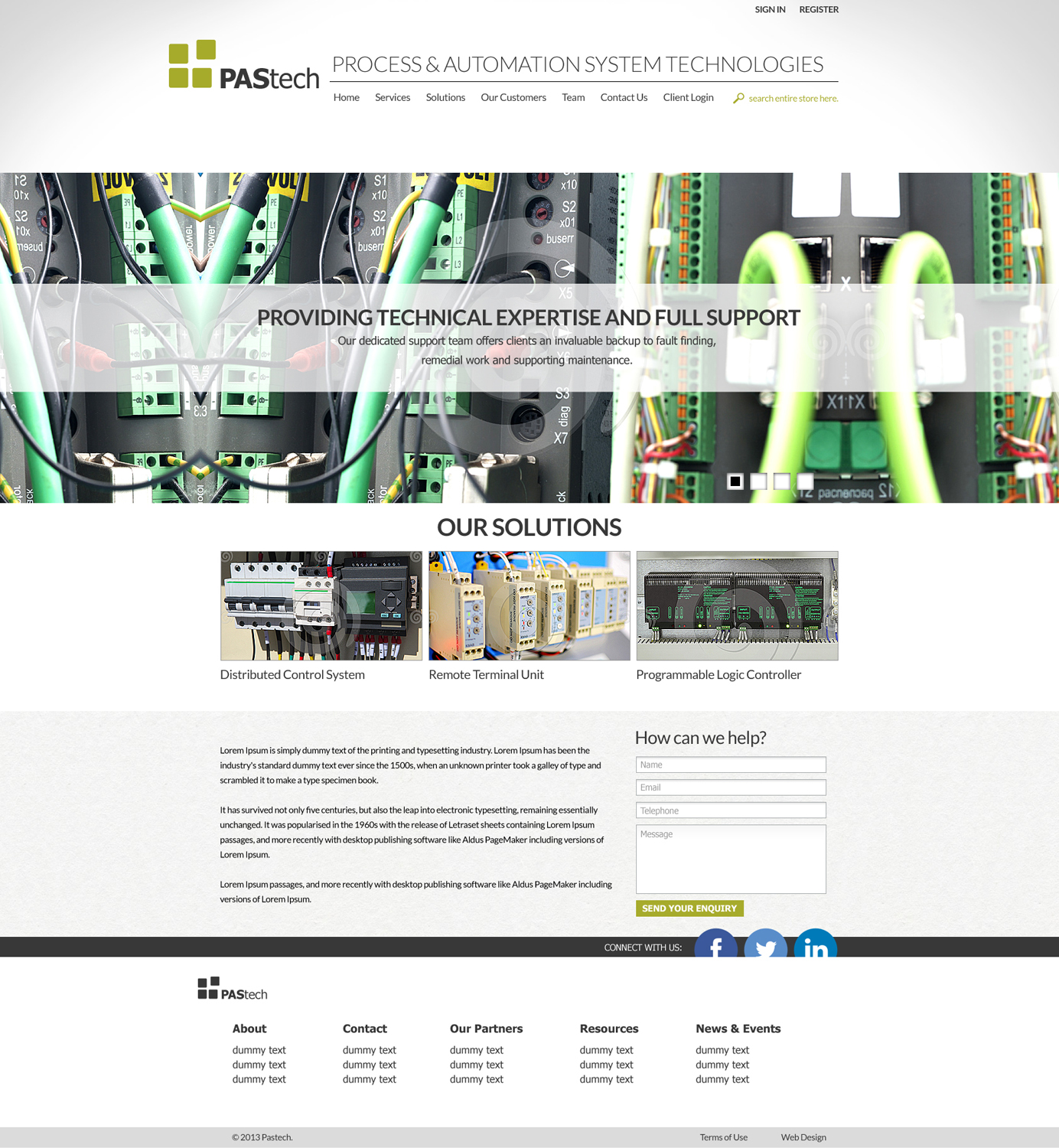 Web Design by Impressive Sol for PAStech | Design: #2093257
