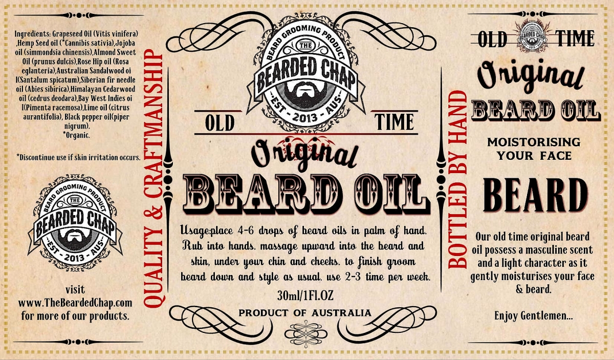 Design Graphique par Greencorner pour The Bearded Chap | Design #2139696