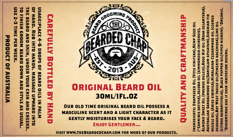 Graphic Design by TedAtkinson for The Bearded Chap | Design #2096090