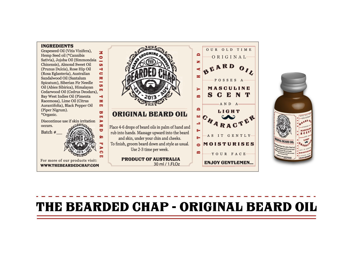 Grafik-Design von Louise Higgins für The Bearded Chap | Design #2119303