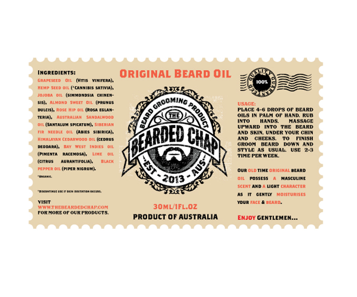 Graphic Design by elpisk for The Bearded Chap | Design #2103310