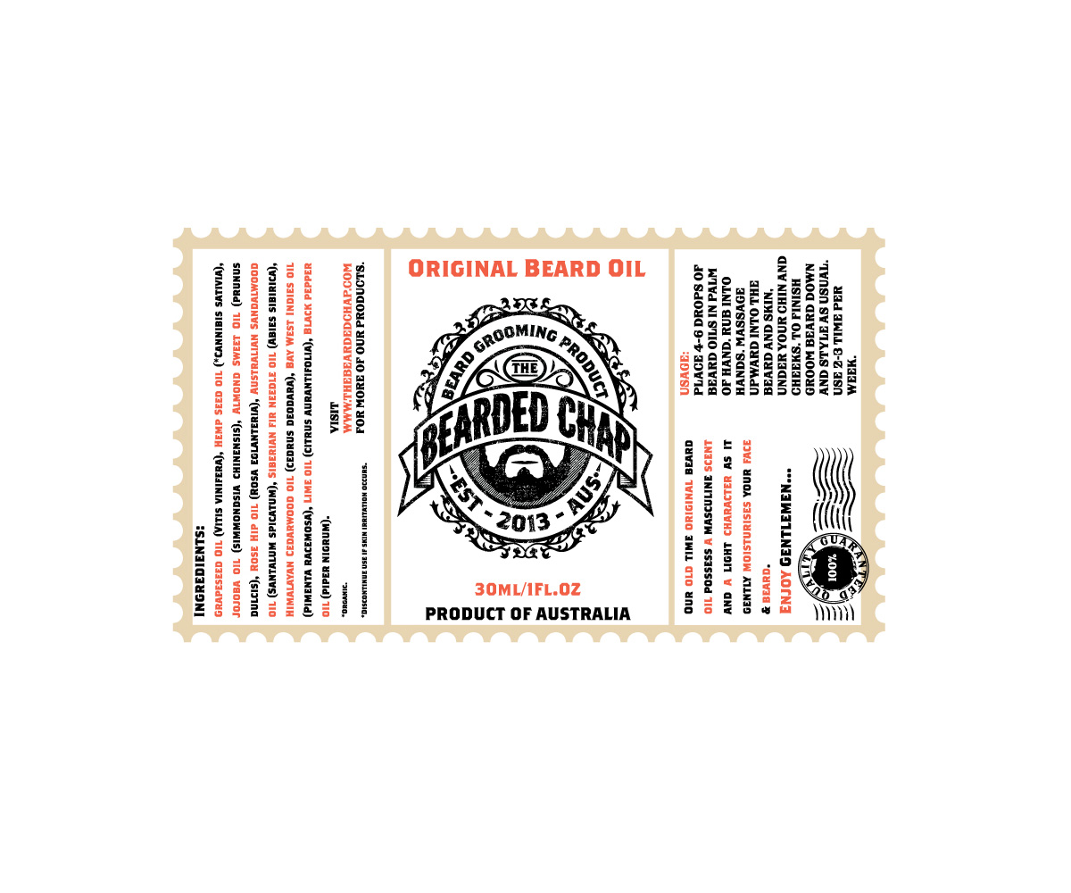 Graphic Design by elpisk for The Bearded Chap | Design #2103563