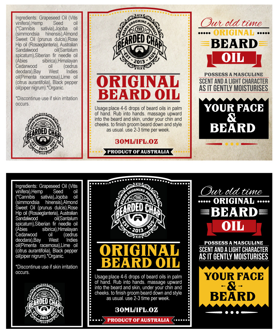 Graphic Design by JCR for The Bearded Chap | Design #2095267