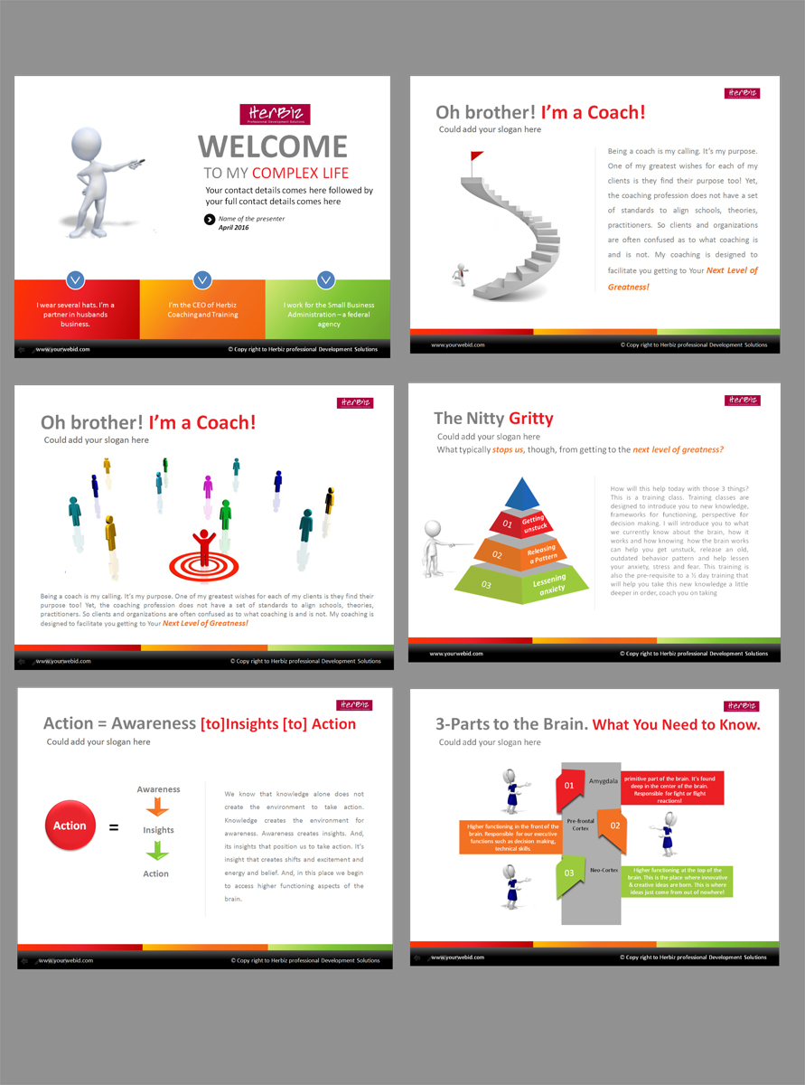 Diseño de PowerPoint por rkailas para HERBERT STUDIOS | Diseño #10511303