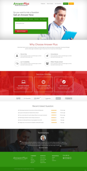 Web Design par pb pour ce projet | Design : #9604135