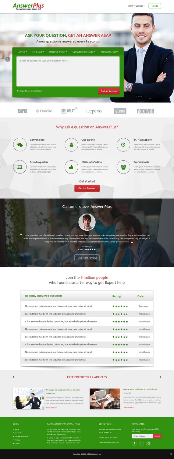 Web Design by pb for this project | Design #9604138