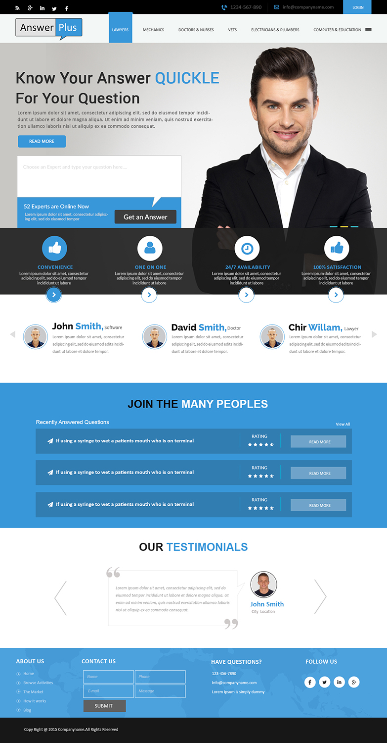 Web Design by Creations Box 2015 for this project | Design #9625658