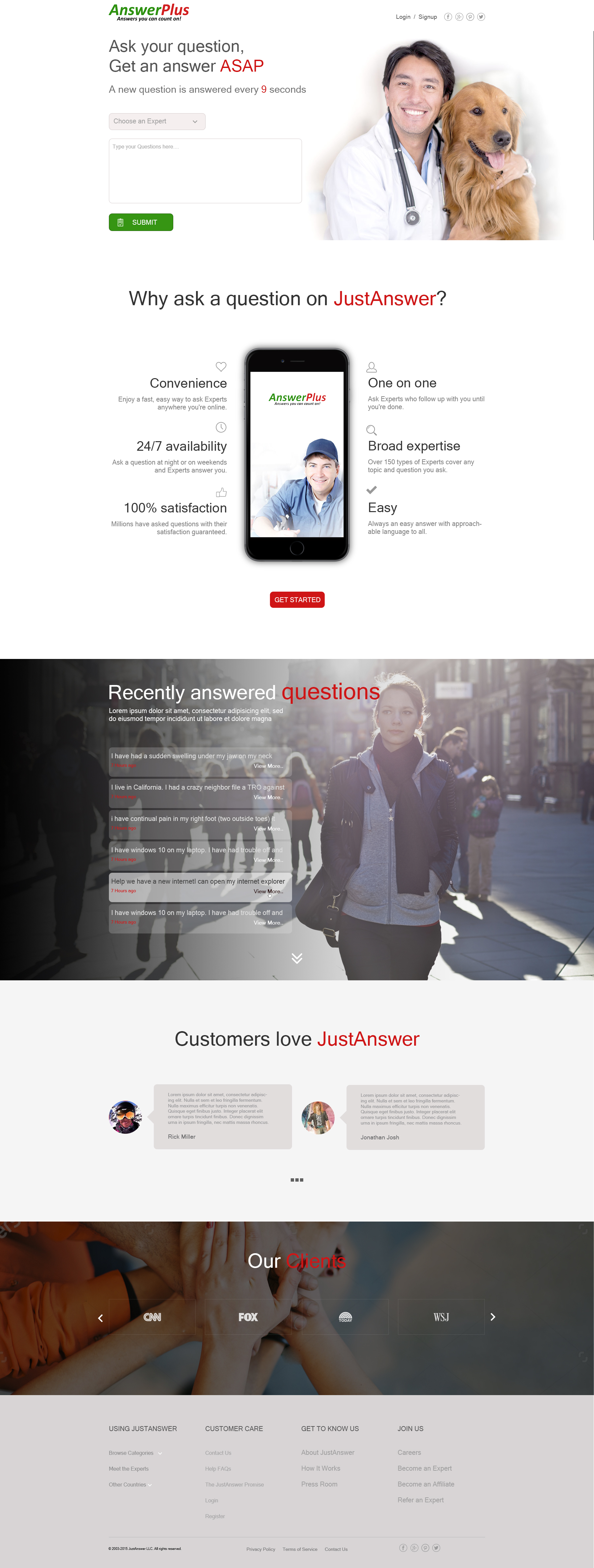 Web Design by Arnab Mukherjee for this project | Design #9604480