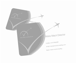 Visitenkarten-Design von Aaron für Macri Aviation Consulting Pty Ltd | Design: #2108786