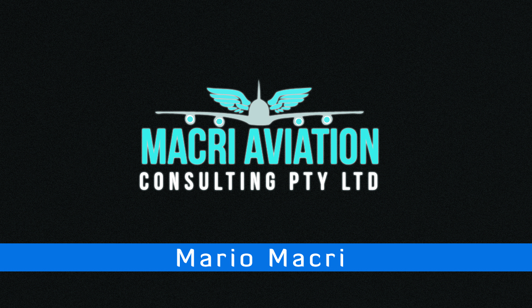 Business Card Design by bachir7 for Macri Aviation Consulting Pty Ltd | Design #2157892