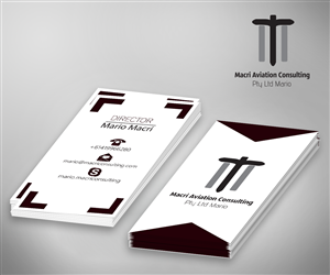 Business Card Design by Dimitris V for Macri Aviation Consulting Pty Ltd | Design #2109152
