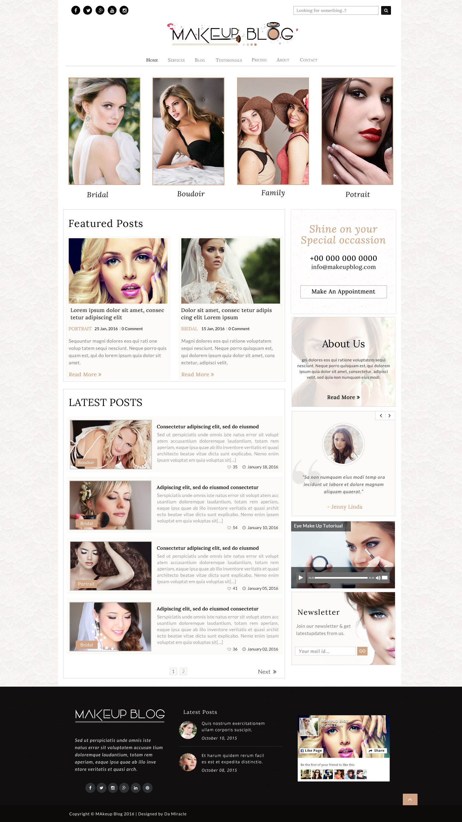 Diseño Wordpress por Da Miracle para este proyecto | Diseño #9696711